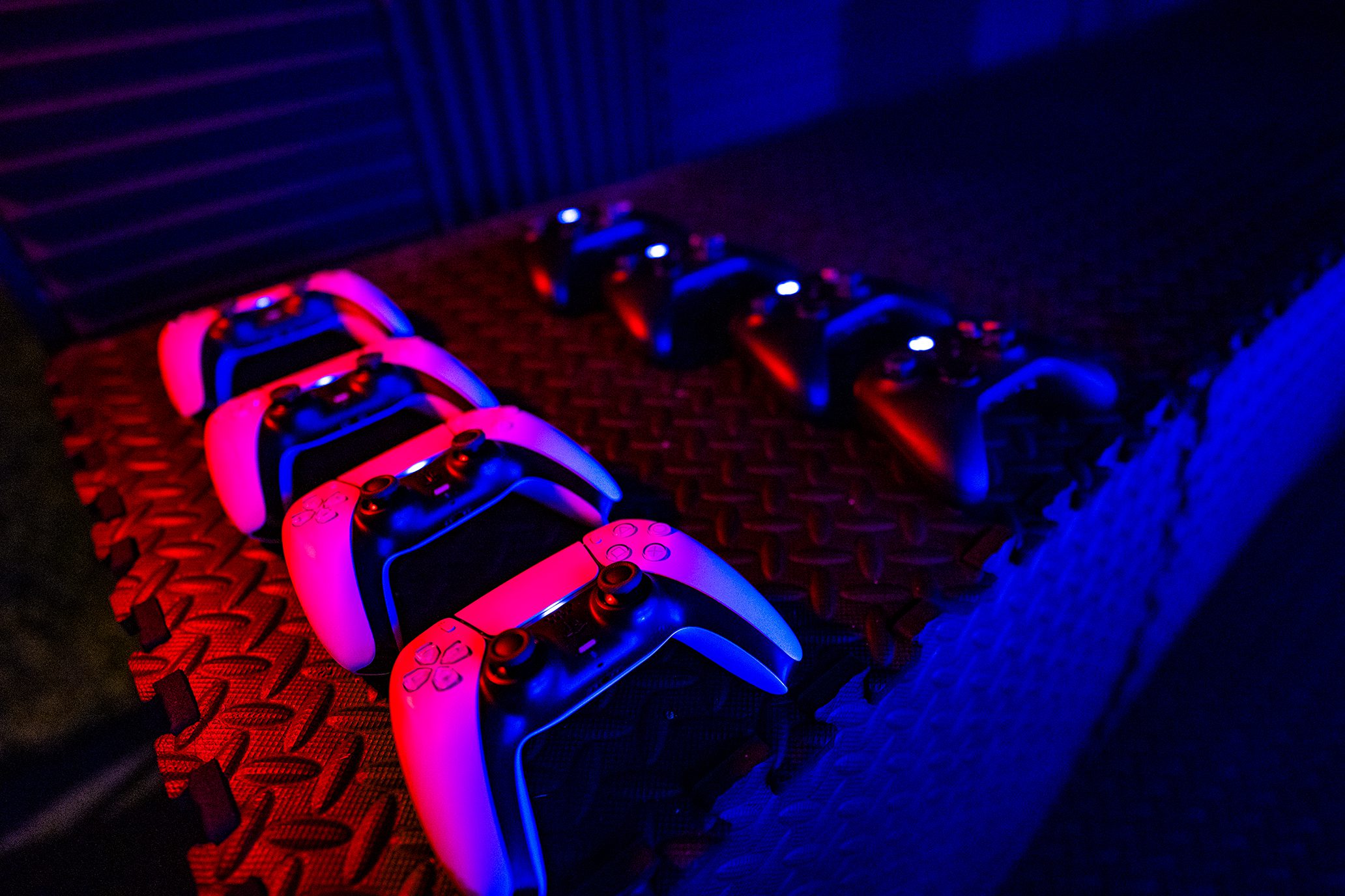 Real controllers inside the trailer